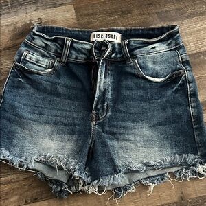 Disclosure Women's Distressed Denim Shorts